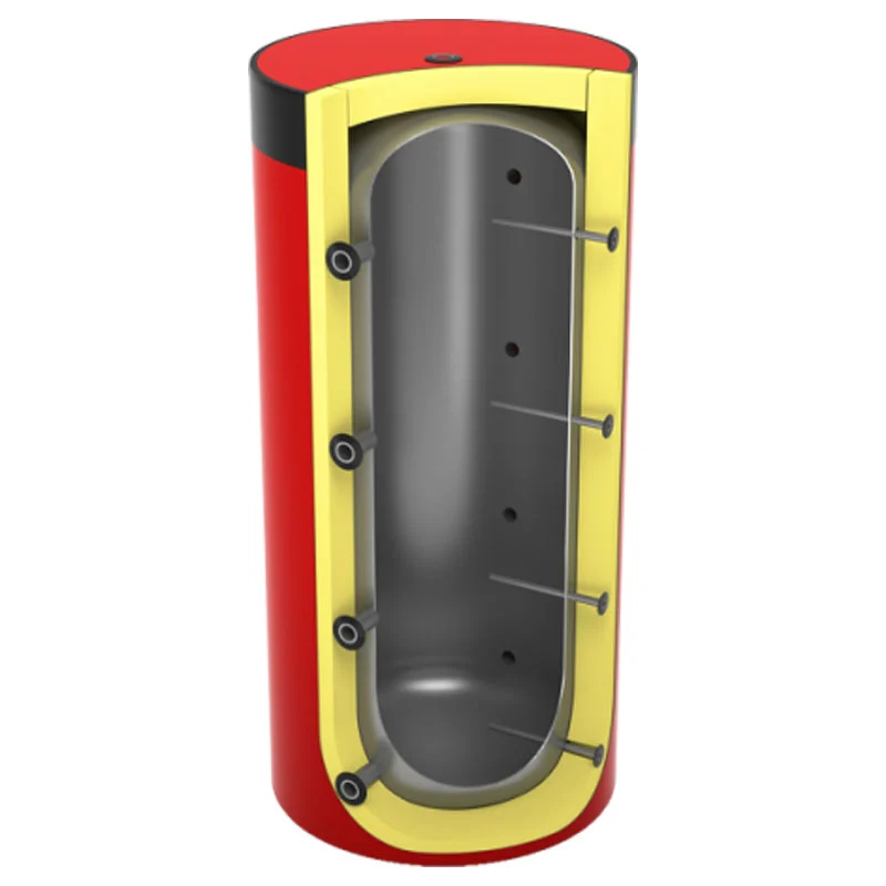 500 Litre buffer tank or vessel with energy class c insulation levels hot water storage for hydronic heating systems
