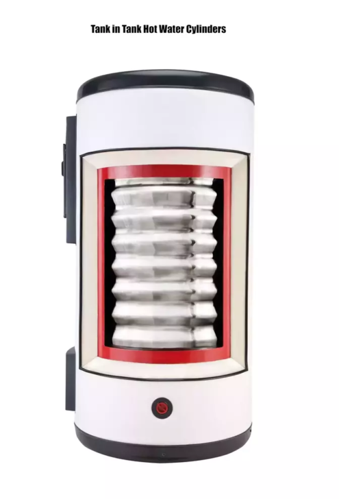 tank in tank indirect water heater;unvented hot water cylinders ; tank in tank hot water cylinder; high recovery unvented cylinder