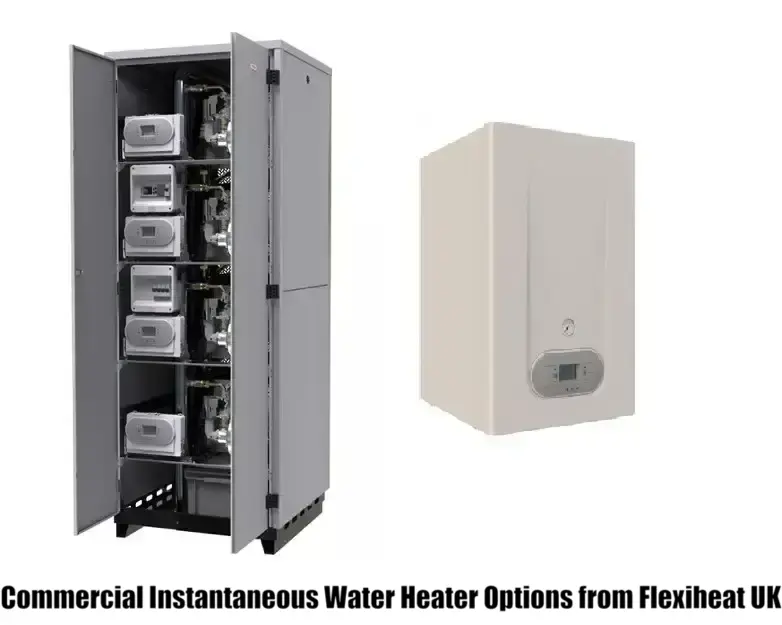 Commercial Instantaneous water heaters also know as on demand water heaters or tankless water heaters, which are gas fired from Flexiheat UK